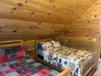 Beautiful Log Cabin on Moose River in Jackman ME Hotels in Jackman