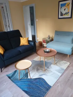 "Place Monet", a pretty, tree-lined square in the center of town. Hotels in Saverne