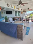 Welcome to Casita Canal!  Fabulous studio apartment on a canal with a pool.