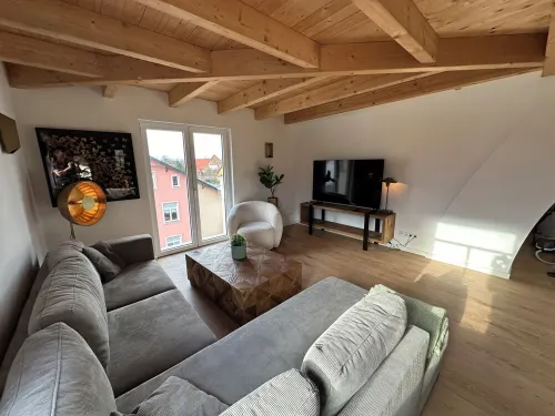 Modern and comfortable apartment with 2 bedrooms, tower room and balcony. Hotels in Bad Doberan