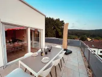 Penthouse dream apartment with impressive panoramic views for 8 guests