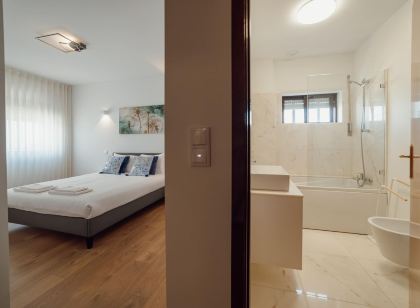 City Center Grand Apartment with Seaview Terrace by Vacationy
