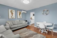 "Life's a Beach" 1 block from beach, pier and inlet boardwalk.