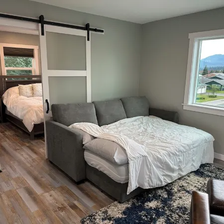 Water and mountain view’s in charming Juneau