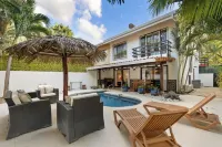 Spacious Home with Private Pool & Covered Patio Near the Beach