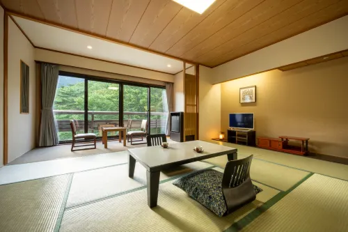 Takayu Onsen Kagetsu Highland Hotel - Thermen