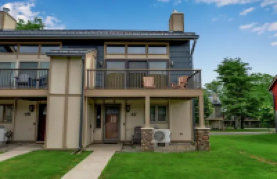 Updated townouse across from Holiday Valley - walk to ski lifts, pool and golf .