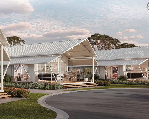 Trentham Waters Resort Hotéis em Buronga