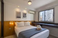 里約市中心一臥室公寓，帶游泳池和健身房 - Rz513 - Wi-Fi