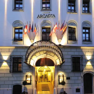 Arcadia Boutique Hotel Отели рядом с достопримечательностью «район Братислава I»