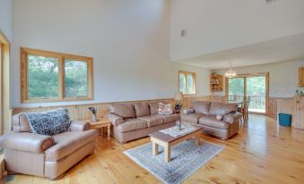 Spacious Lodge on Moose Ear Creek w/ Fire Pit