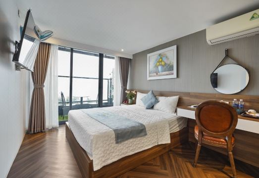 레이크 뷰 호텔에서 바라본 호수 풍경