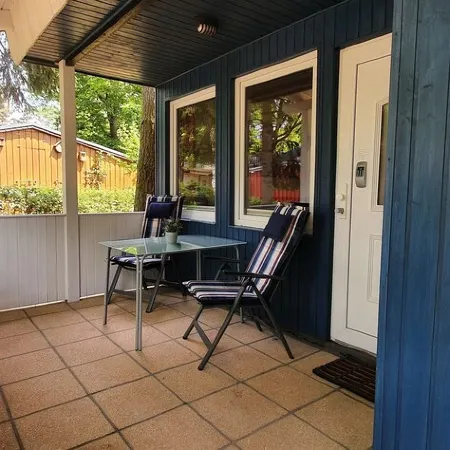 Bungalow "Müritzblau", 250 m to the Müritz & Jetty, Alternative Form of Payment Possible