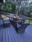 Charming 3-bedroom cabin in delightful Stockton with WiFi, AC,