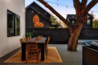 Modern Luxe South Lamar Retreat with Heated Pool, Game Room, and Outdoor Theater