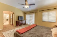 Family Friendly Desert oasis on golf course with Heated Pool!
