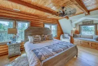 Spacious cabin in the woods w/ a private hot tub, deck, & fireplace  SUV  needed