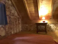 Small stone house of the most unusual in the country