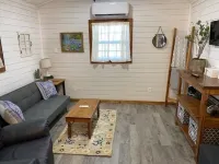 Tiny home with big personality. Close to everything because everything is close!