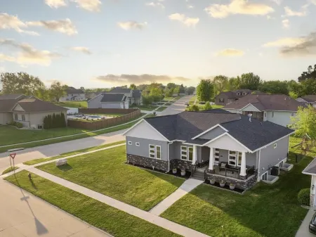 Modern comfort, small town charm. Room for all to visit, rest retreat or create