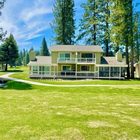 Breath in Fresh Mt Spring Air from a Private Deck w/a River & Golf Course View