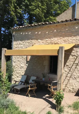 Stylish house with fabulous view of the medieval hilltop village Cordes sur Ciel