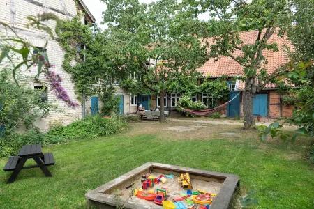 Listed building ensemble in the Rundlingsdorf in Wendland