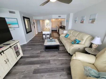 Dalton's sand and surf oceanfront 2-bedroom condo in enchanting Ormond Beach