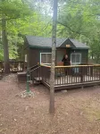 A Stream  runs through it. Comfy little cabin with a stream by your bedroom. - Alphydda