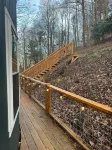 Windsong yurt, in the treetops, hottub on the top deck, pet friendly, stargazing