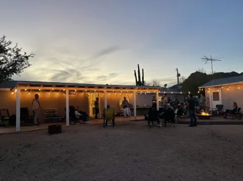 Desert Ranch House tucked into Nature's Beauty all around!