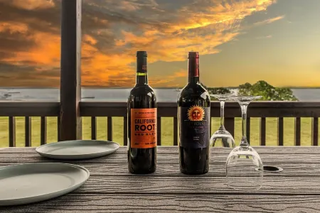 Charming Lake Front Home Fishing Dock Fire Pit Kayaks