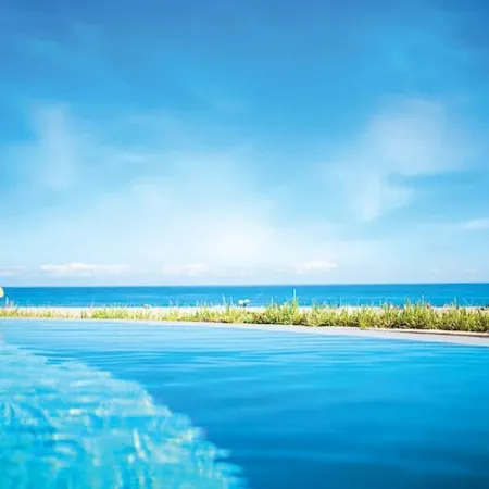 Beautiful oceanfront studio condo with walk out patio.