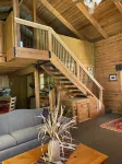 Cozy streamfront cabin nestled in the pines