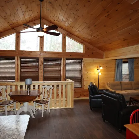 Beautifully remodeled one bedroom cabin.