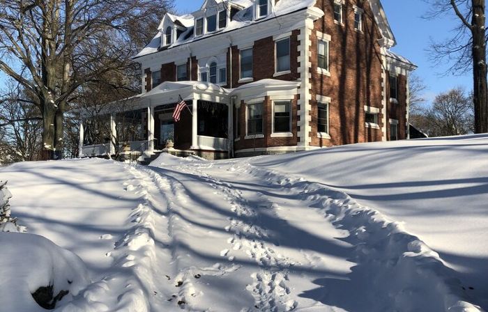 Mansion-on-the-hill elegance close to all the Hudson Valley has to offer.
