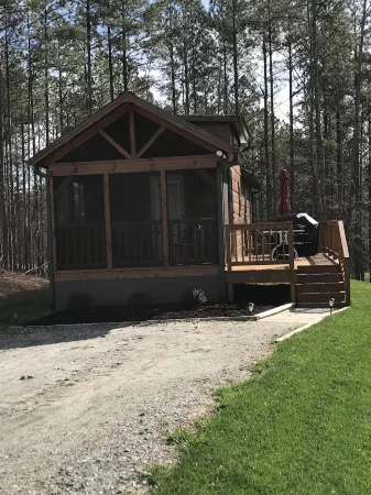 Cabins at the Gap  The Getaway Cabin  1 Bedroom 1 Bath loft