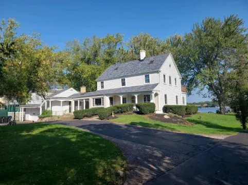 Lake Front 2.20 acre estate  Private boat launch with pier