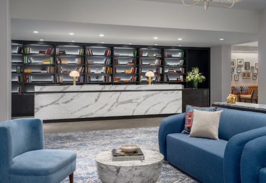 보스턴 백 베이의 거리 풍경