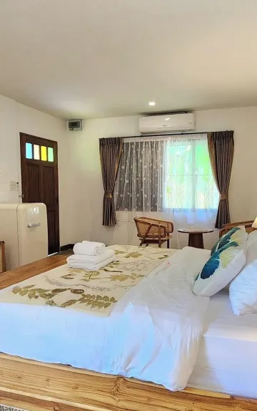 ห้องดีลักซ์สวีทพร้อมวิวสวน