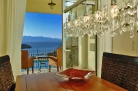 Villa Ares with Private Pool and a Spectacular Seaview 150m from the Beach