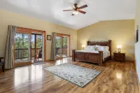 Spacious Deck and Game Room - Charming Mountain Hideaway