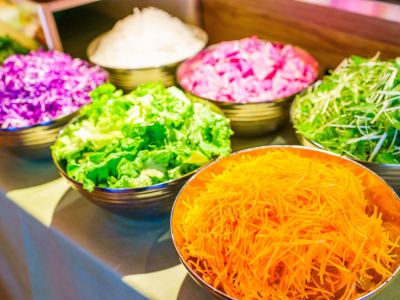 料理 天然温泉 四季彩の湯 スーパーホテルPremier大阪本町駅前の写真