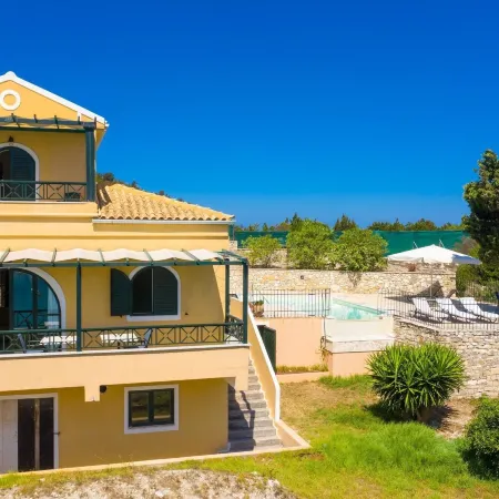 Alexander Large Private Pool Walk to Beach Sea Views A C - 264