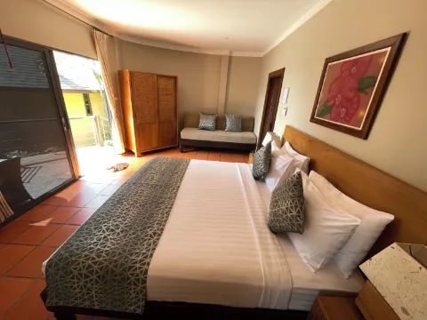 ห้องดีลักซ์สตูดิโอสวีท, เตียงคิงไซส์ 1 เตียง, วิวสวน