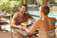 Résidence Valdys Thalasso & Spa - les Pins - breakfast