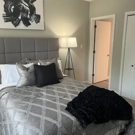 Stylishly designed, this town home offers comfort and sophistication.