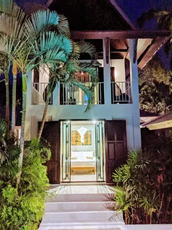 Luxury villa, private beach, infinity pool. Fully serviced. Beautiful sunsets Отели рядом с достопримечательностью «Бан Кван Чанг»