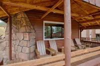 Historic Forested Cabin with Great Mountain Views