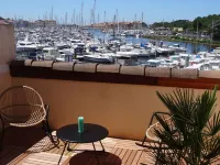 Studio with terrace facing the port of Capbreton Hotels in Capbreton
